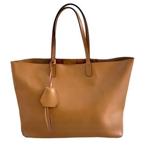GIANNI CHIARINI LEATHER TOTE BAG MADE IN ITALY NWOT